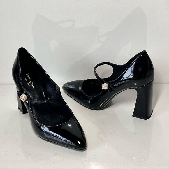 kate spade new york Maren Patent Leather Mary Jane Pumps - Picture 4 of 7